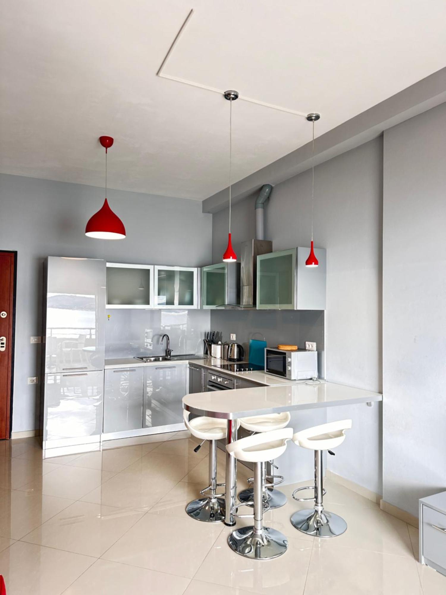 Agora Sea View Apartment ซารานเดอ ภายนอก รูปภาพ